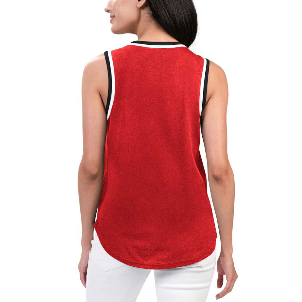 New Jersey Devils G-III 4Her by Carl Banks Women's Strategy Tank Top - Red Jerseys
