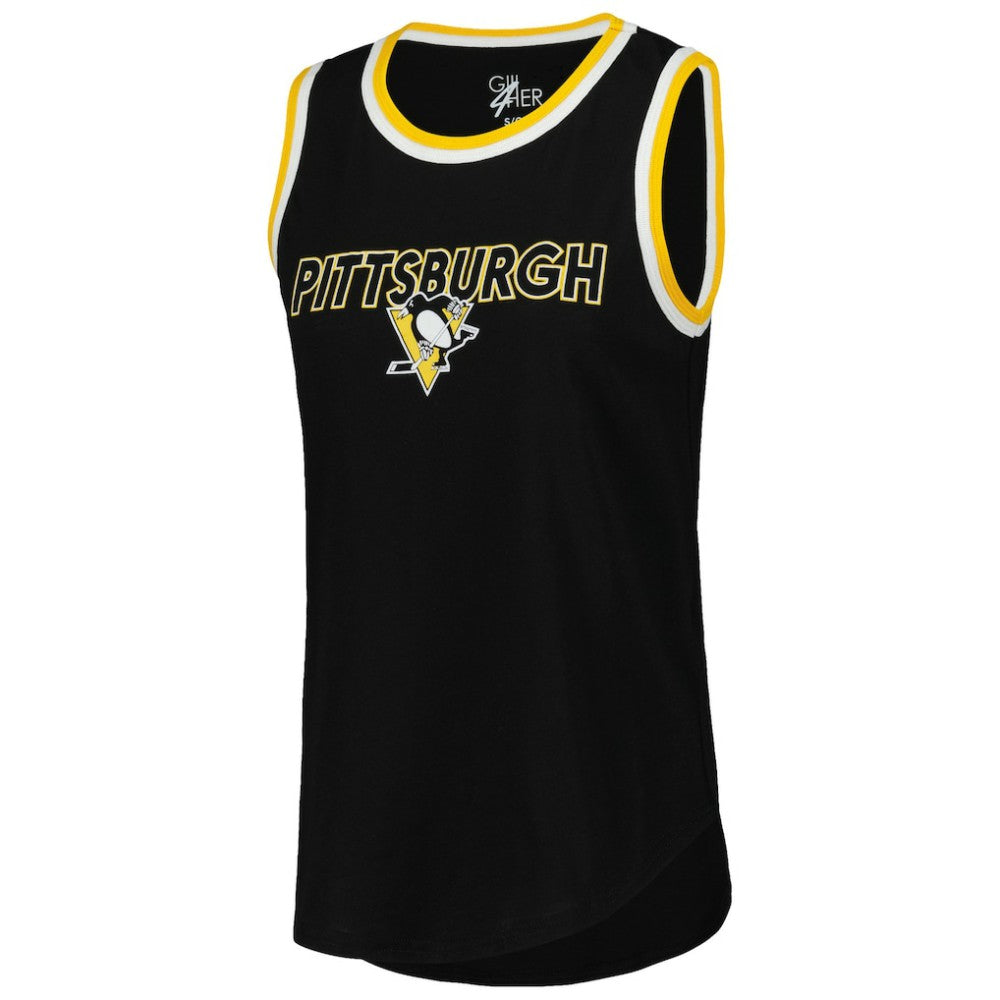 Pittsburgh Penguins G-III 4Her by Carl Banks Women's Strategy Tank Top - Black Tank Top