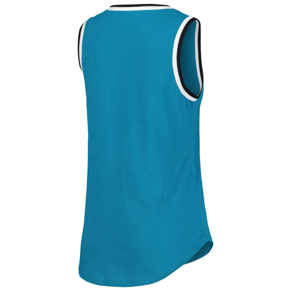San Jose Sharks G-III 4Her by Carl Banks Women's Strategy Tank Top - Teal Tank Top