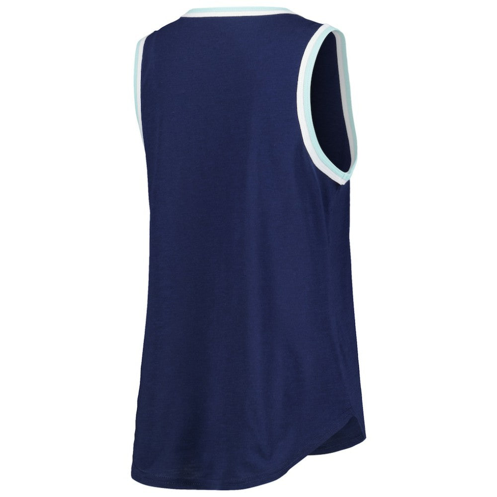 Seattle Kraken G-III 4Her by Carl Banks Women's Strategy Tank Top - Deep Sea Blue Tank Top