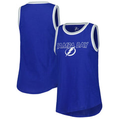 Tampa Bay Lightning G-III 4Her by Carl Banks Women's Strategy Tank Top - Blue Tank Top