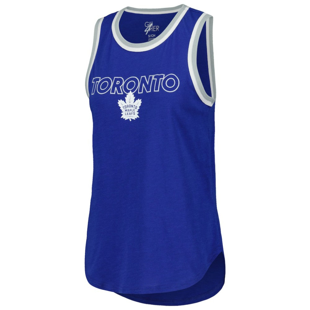 Toronto Maple Leafs G-III 4Her by Carl Banks Women's Strategy Tank Top - Blue Tank Top