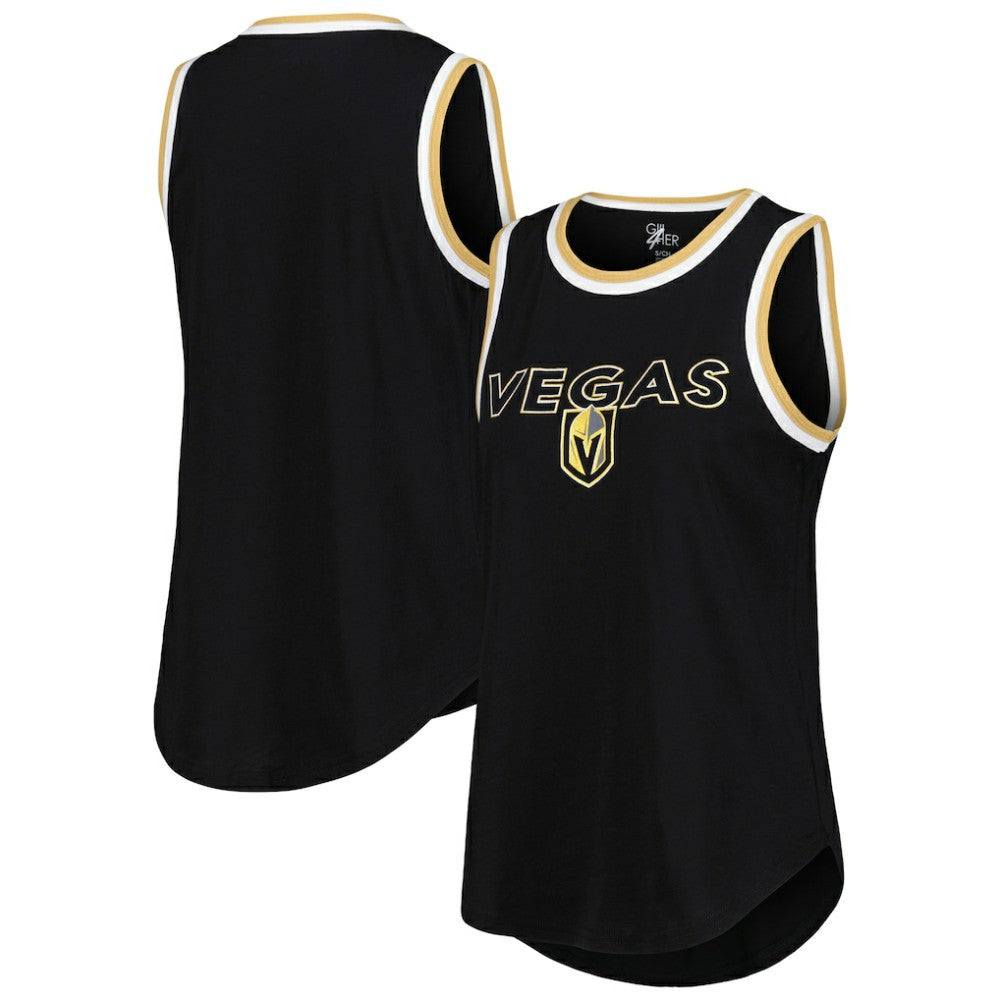 Vegas Golden Knights G-III 4Her by Carl Banks Women's Strategy Tank Top - Black Tank Top