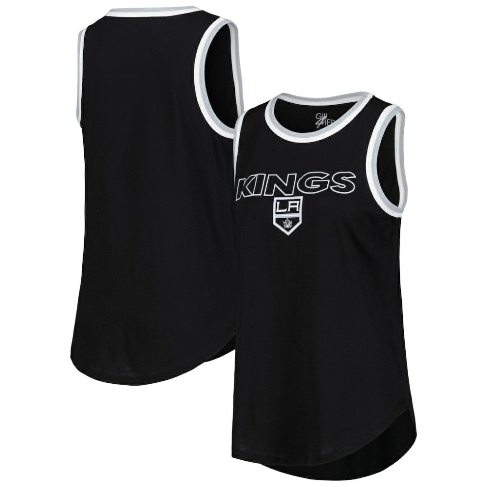 Los Angeles Kings G-III 4Her by Carl Banks Women's Strategy Tank Top - Black Tank Top