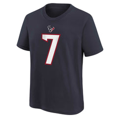 C.J. Stroud Houston Texans Preschool Player Name & Number T-Shirt - Navy cheap