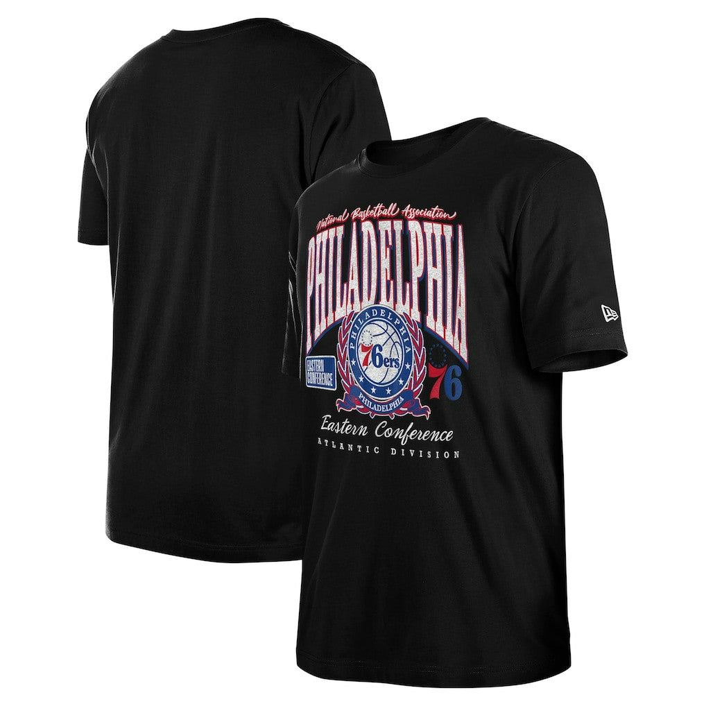 Philadelphia 76ers Unisex Oversized Essentials Boxy T-Shirt - Black for sale