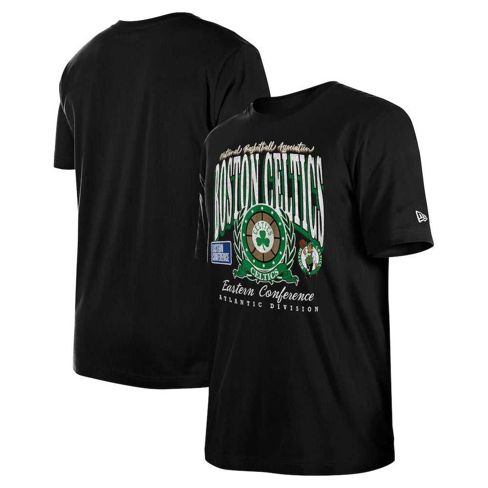 Boston Celtics Unisex Oversized Essentials Boxy T-Shirt - Black for sale