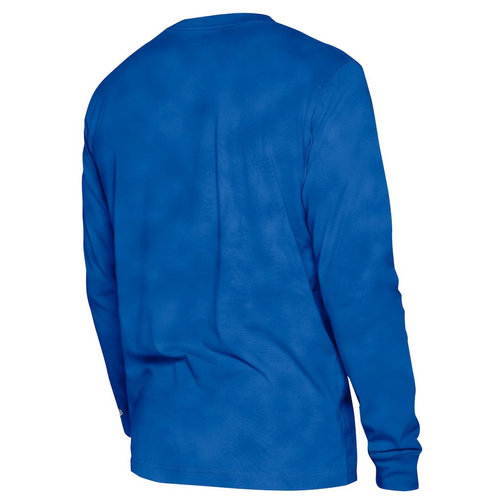 Philadelphia 76ers Unisex Oversized Essentials Enzyme Wash Long Sleeve T-Shirt - Royal cheap
