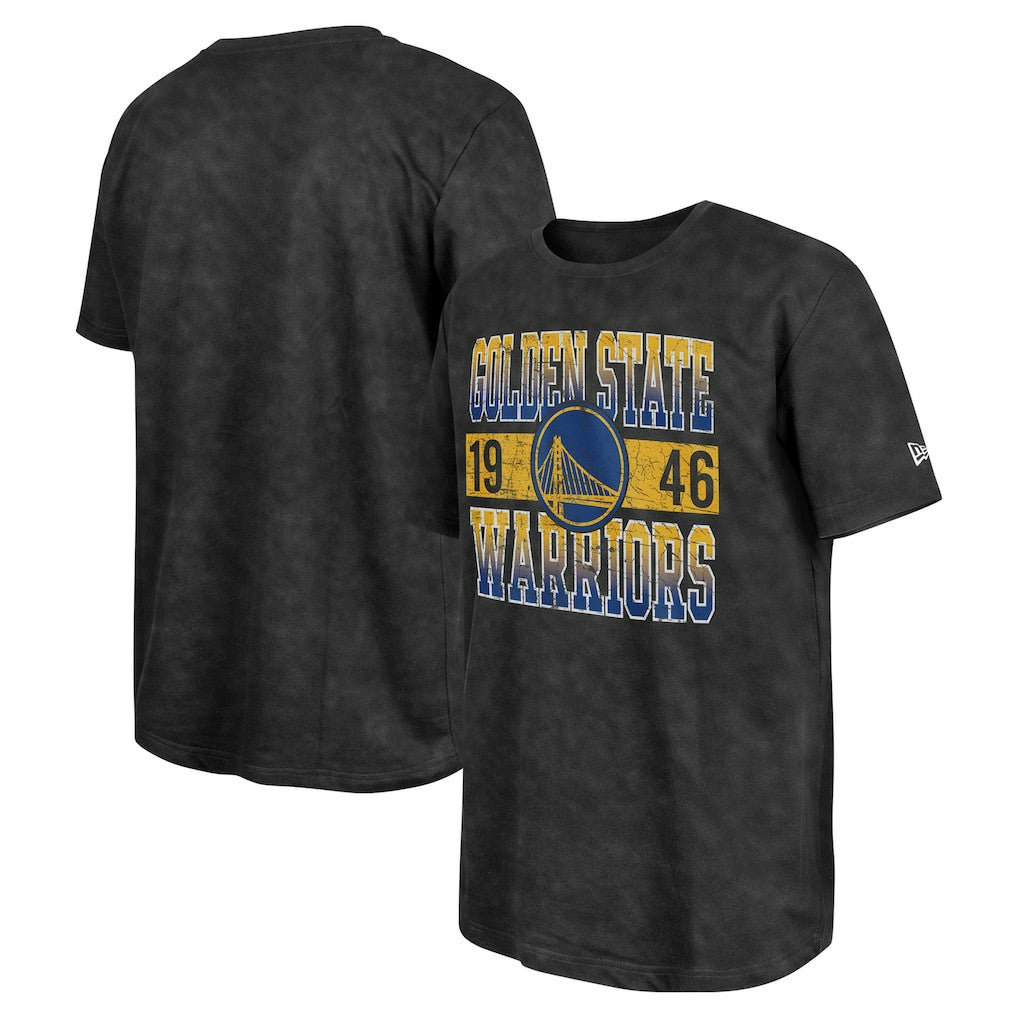 Golden State Warriors Enzyme Washed Oversized T-Shirt sale - Black outlet