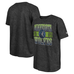 Minnesota Timberwolves Enzyme Washed Oversized T-Shirt - Black for sale