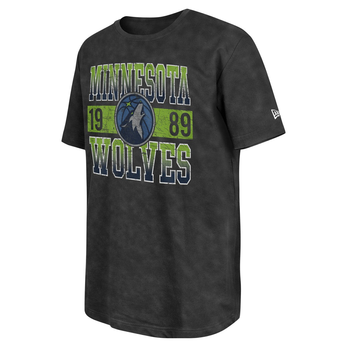 Minnesota Timberwolves Enzyme Washed Oversized T-Shirt - Black for sale