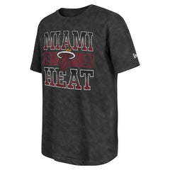 Miami Heat Enzyme Washed Oversized T-Shirt - Black discount