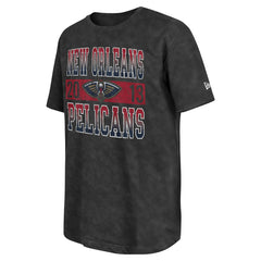 New Orleans Pelicans Enzyme Washed Oversized T-Shirt - Black outlet