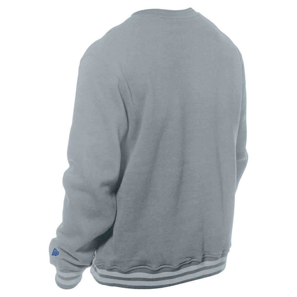 Philadelphia 76ers Chenille Cross Over Pullover Sweatshirt - Gray shop