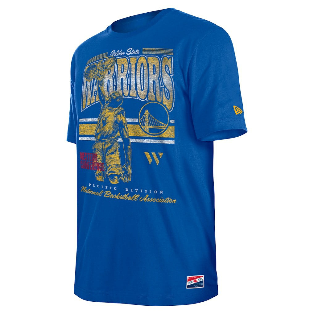 Golden State Warriors Enzyme Wash Oversized T-Shirt sale - Royal for sale