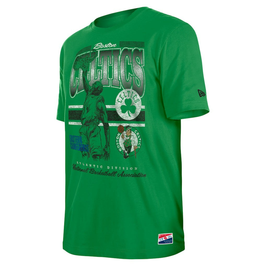 Boston Celtics Enzyme Wash Oversized T-Shirt - Kelly Green cheap