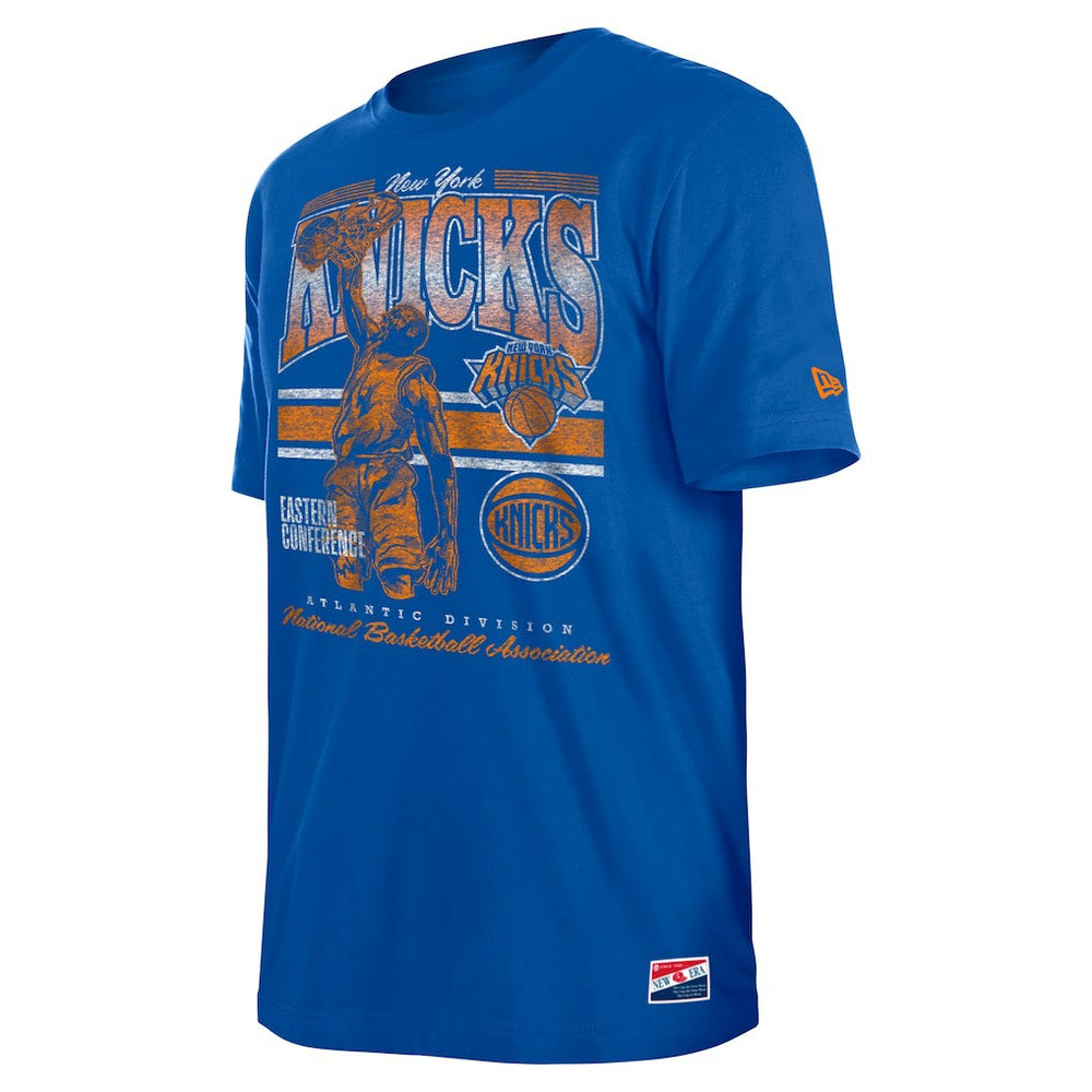 New York Knicks Enzyme Wash Oversized T-Shirt - Blue online