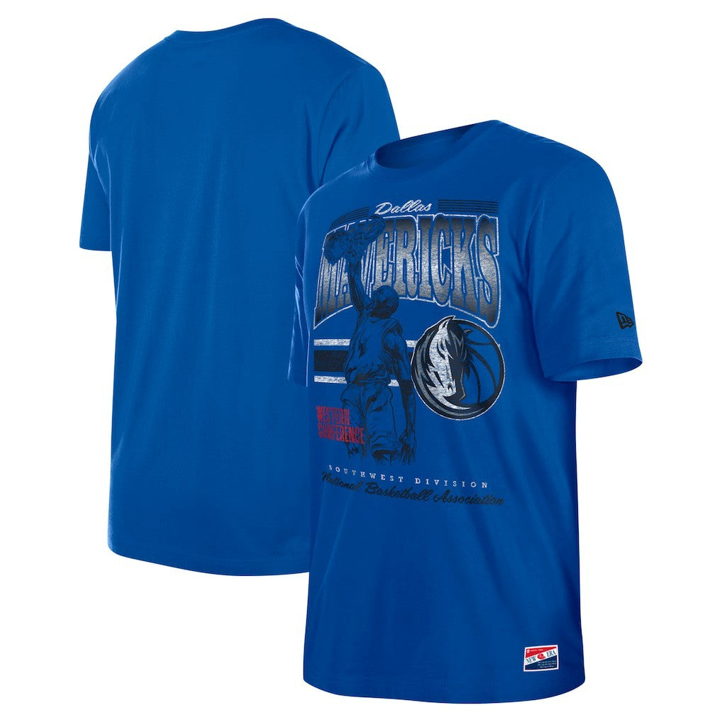 Dallas Mavericks Enzyme Wash Oversized T-Shirt sale - Blue online