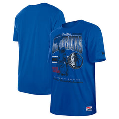 Dallas Mavericks Enzyme Wash Oversized T-Shirt sale - Blue online