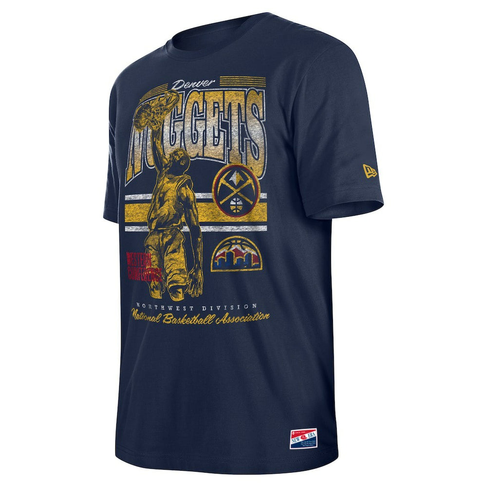 Denver Nuggets Enzyme Wash Oversized T-Shirt sale - Navy discount