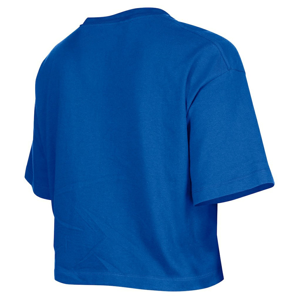 Golden State Warriors Women's Oversized Boxy Crop T-Shirt sale - Royal online