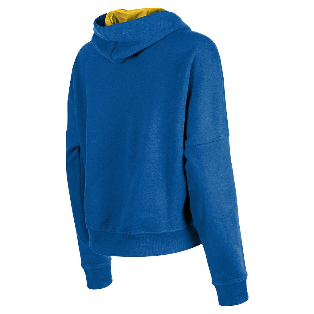 Golden State Warriors Women's Boxy Pullover Hoodie sale - Royal shop