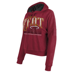 Miami Heat Women's Boxy Pullover Hoodie - Red for sale
