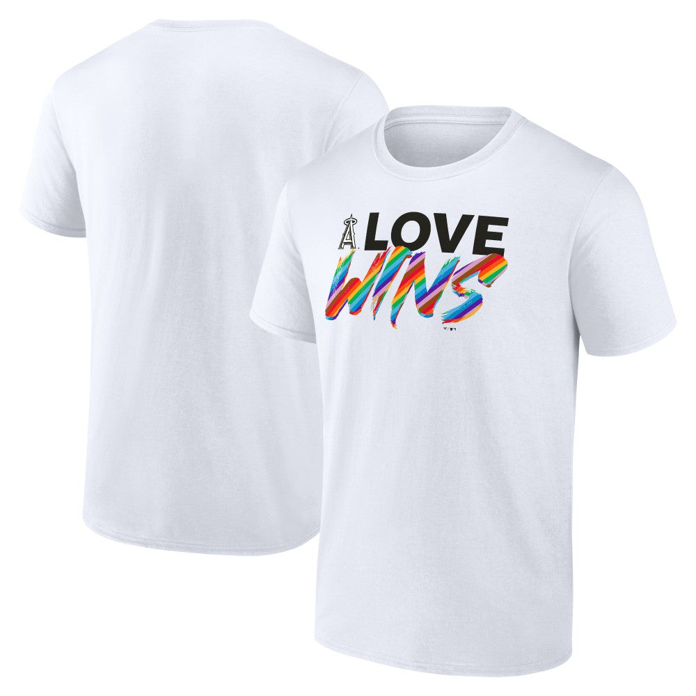 Los Angeles Angels Love Wins T-Shirt White