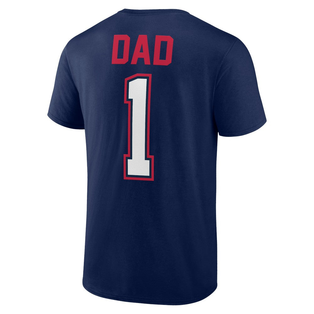 Minnesota Twins Father's Day #1 Dad T-Shirt Navy