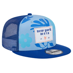New York Mets Bikini Bottom Trucker 9FIFTY Snapback Hat Royal