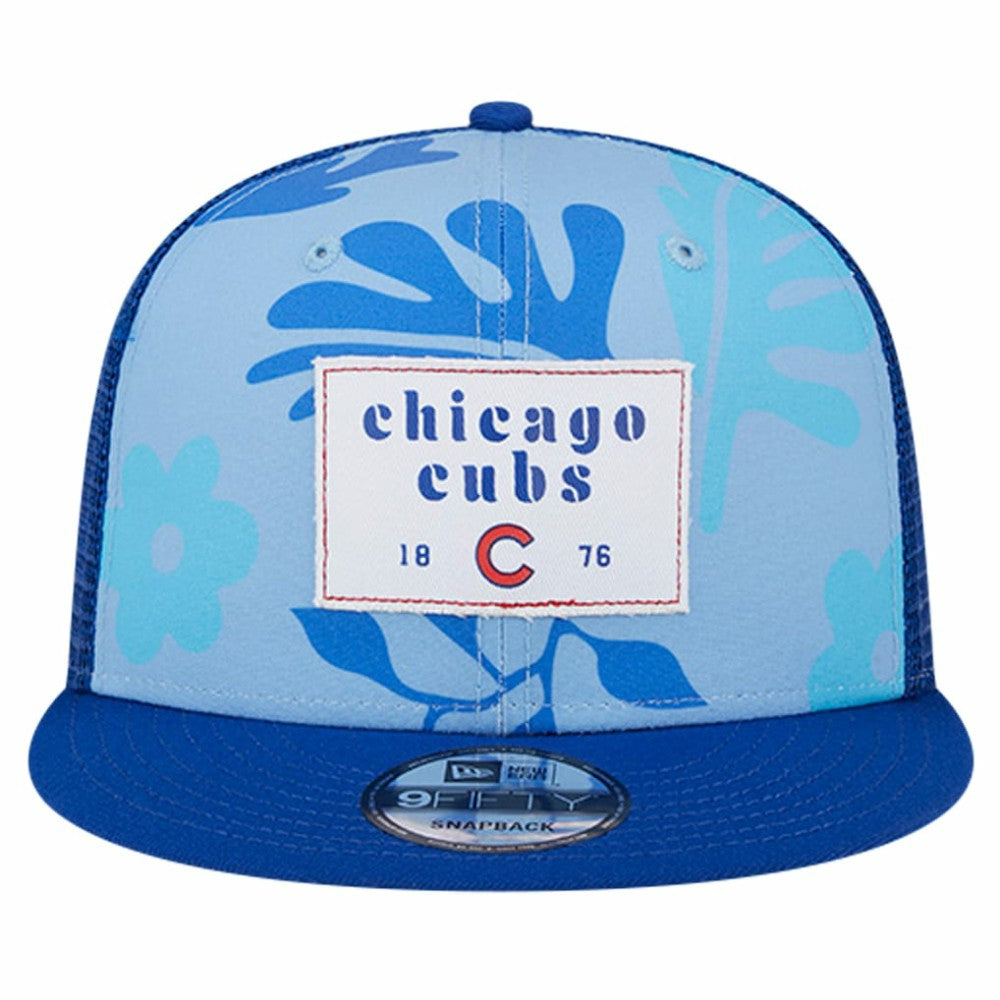 Chicago Cubs Bikini Bottom Trucker 9FIFTY Snapback Hat Royal