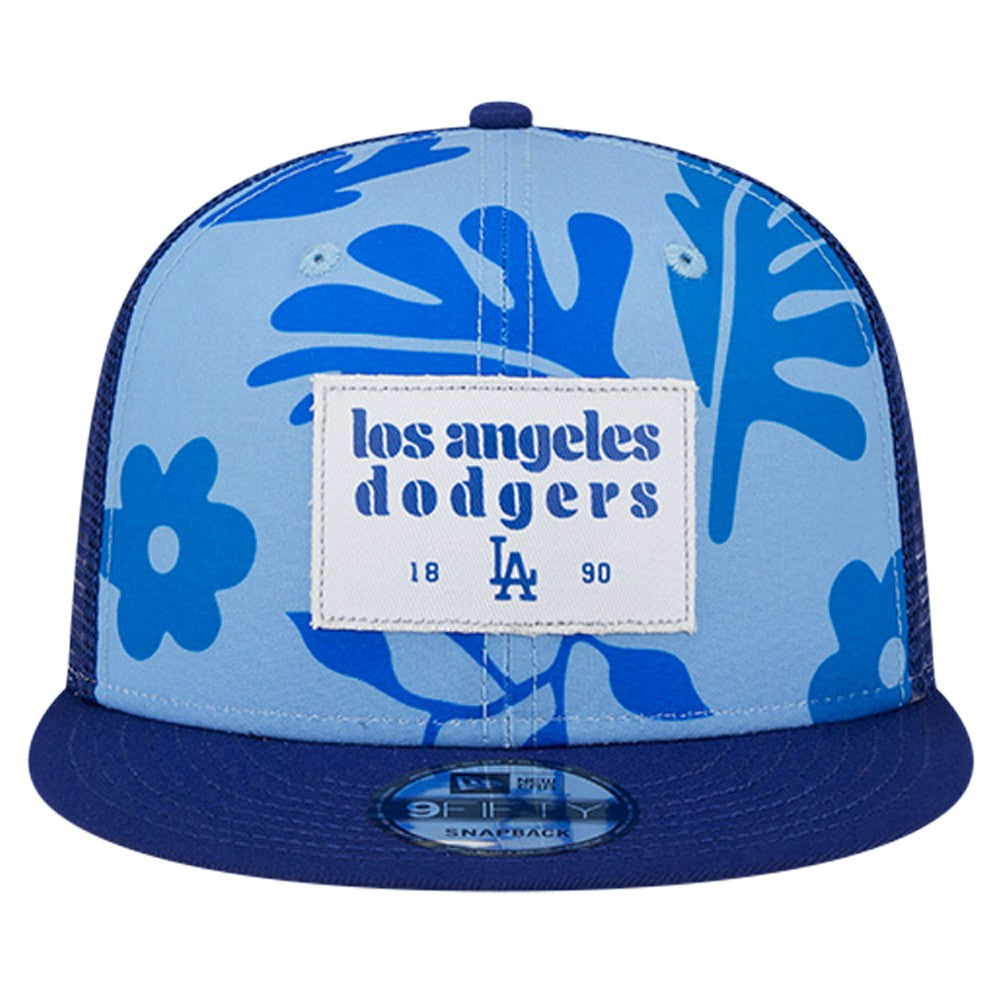 Los Angeles Dodgers Bikini Bottom Trucker 9FIFTY Snapback Hat Royal