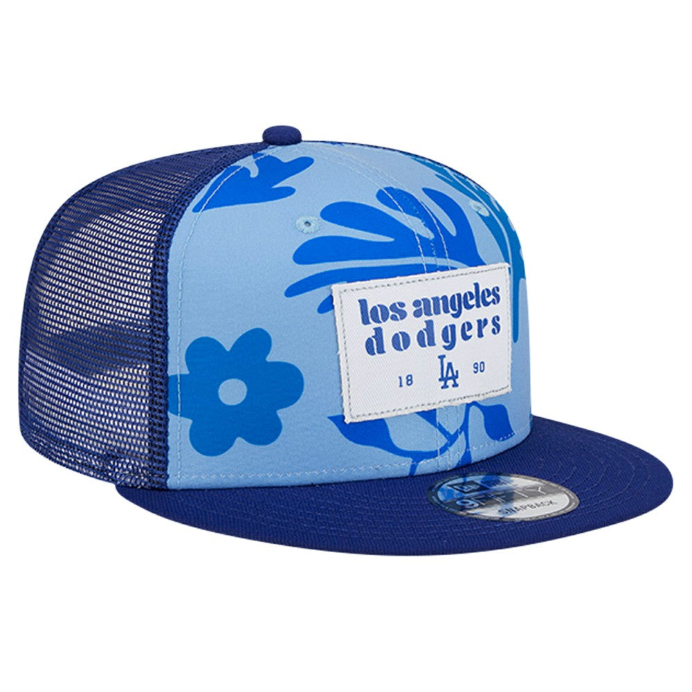Los Angeles Dodgers Bikini Bottom Trucker 9FIFTY Snapback Hat Royal