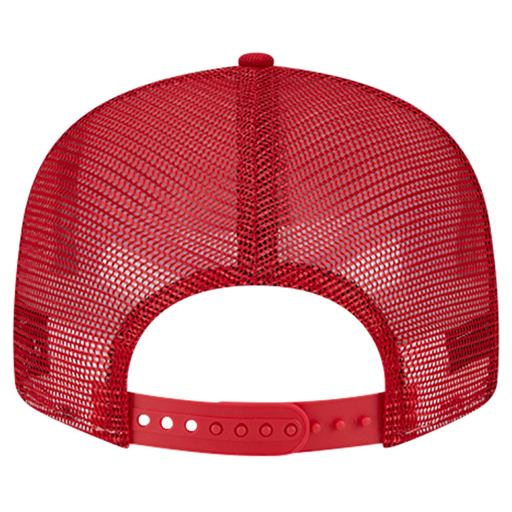 Los Angeles Angels Bikini Bottom Trucker 9FIFTY Snapback Hat Red