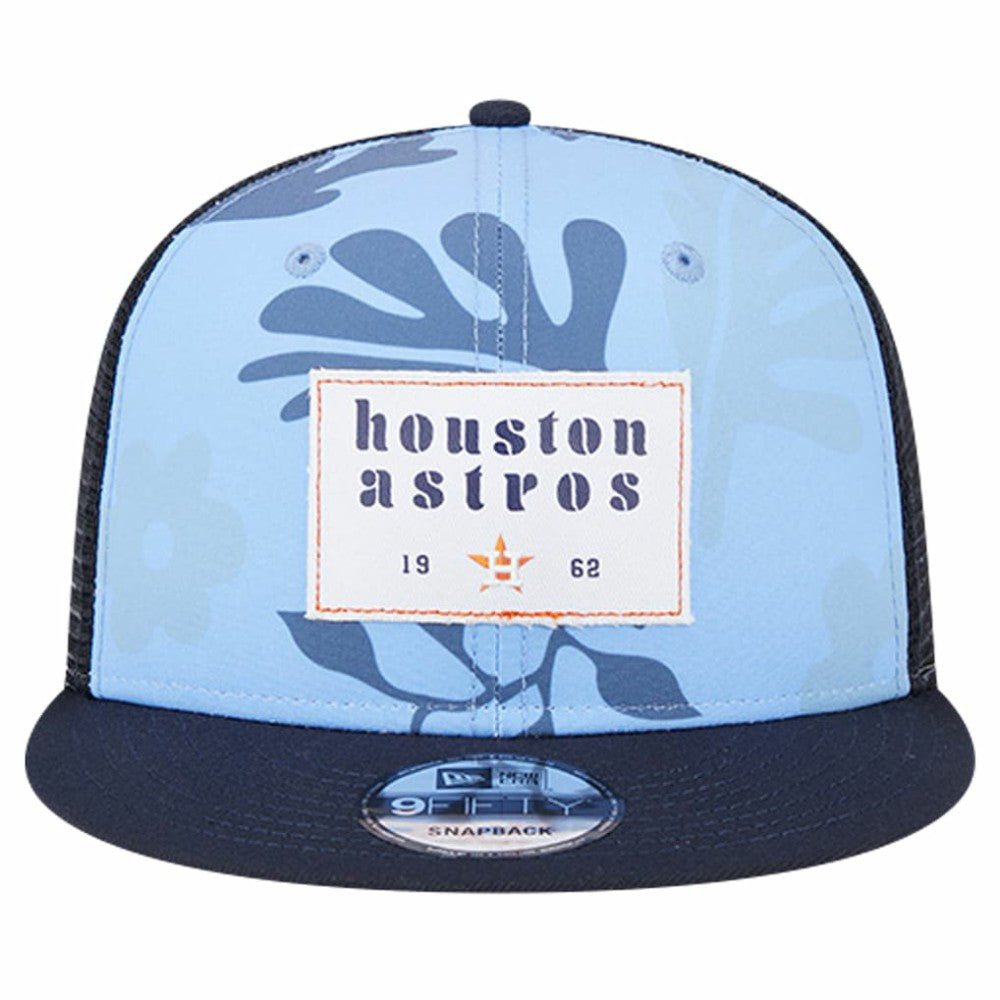 Houston Astros Bikini Bottom Trucker 9FIFTY Snapback Hat Navy