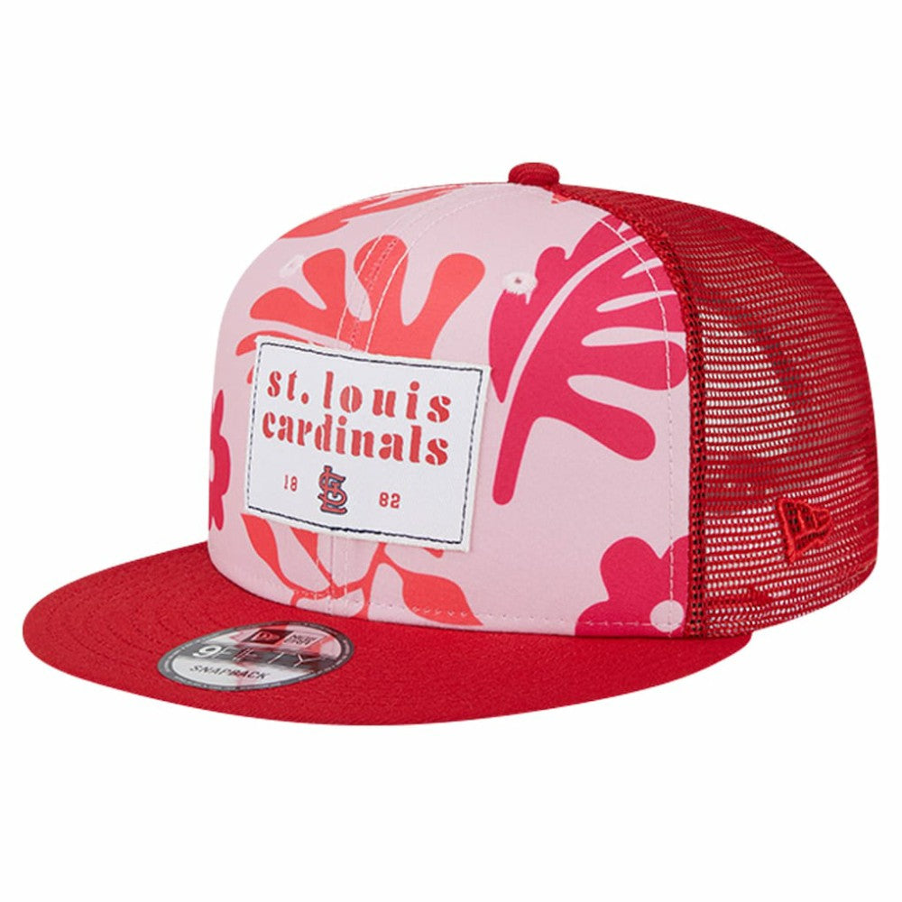 St. Louis Cardinals Bikini Bottom Trucker 9FIFTY Snapback Hat Red
