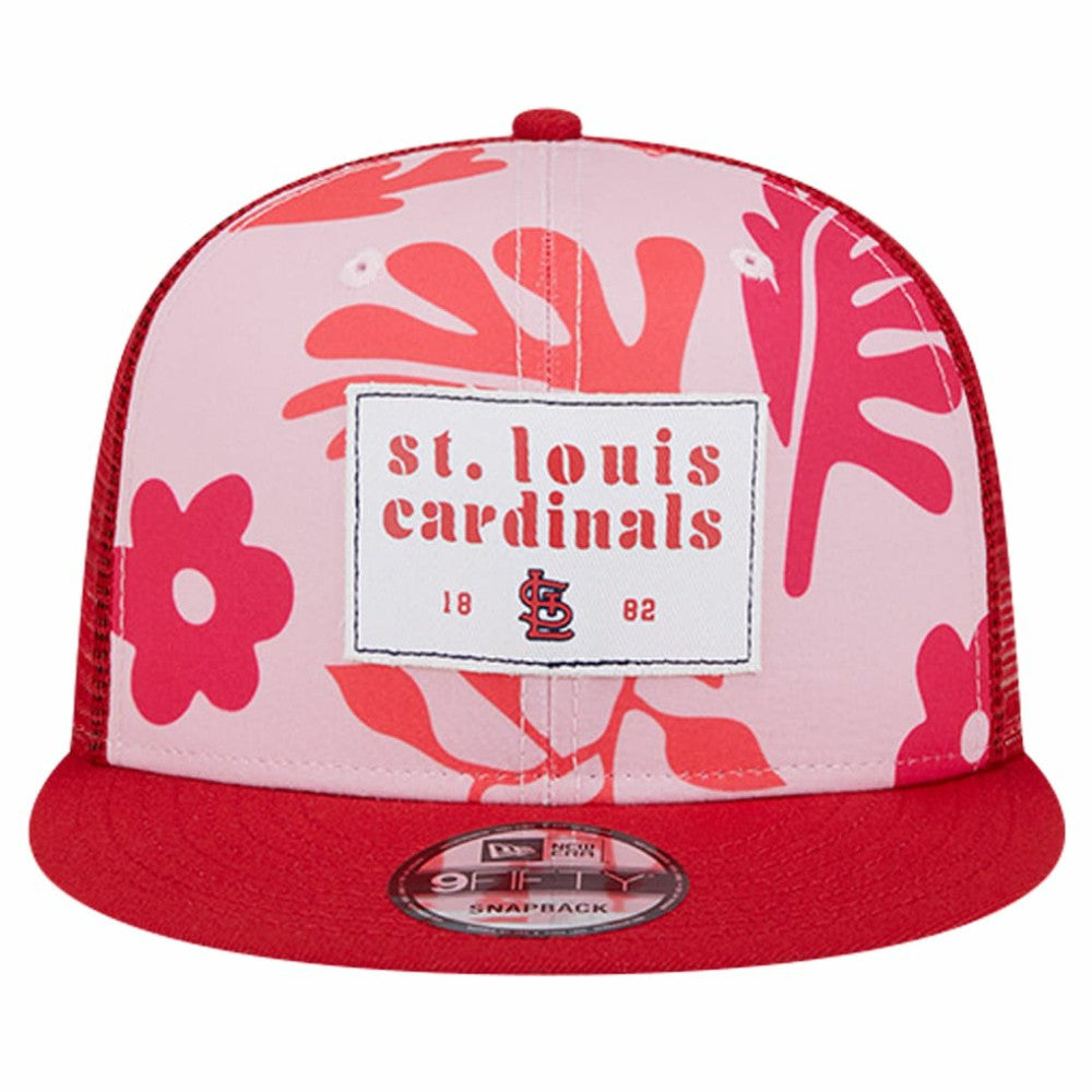 St. Louis Cardinals Bikini Bottom Trucker 9FIFTY Snapback Hat Red