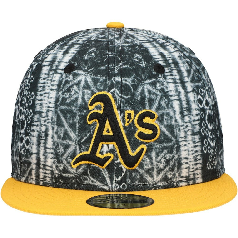 Athletics Sands 59FIFTY Fitted Hat Black