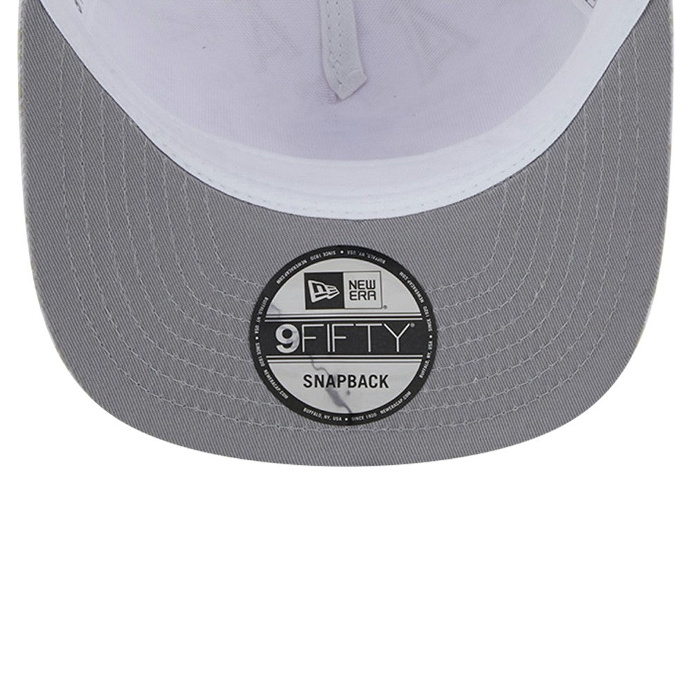 Los Angeles Angels Logo Dunes A-Frame Trucker 9FIFTY Snapback Hat White