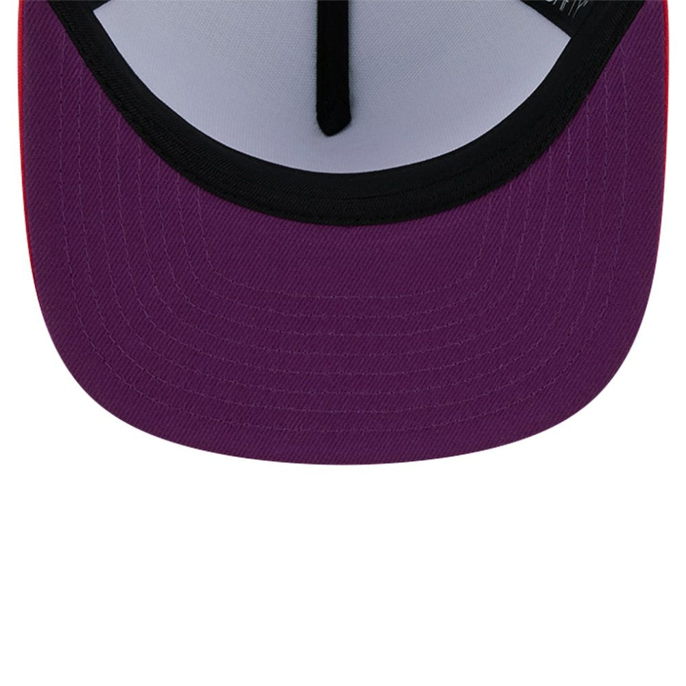 New York Yankees Neon Horizon A-Frame Trucker 9FIFTY Snapback Hat Red