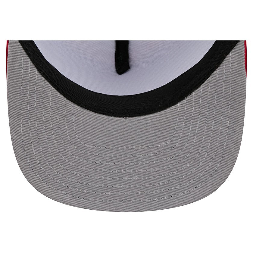 Los Angeles Angels Team Horizon 9FIFTY A-Frame Trucker Snapback Hat Red