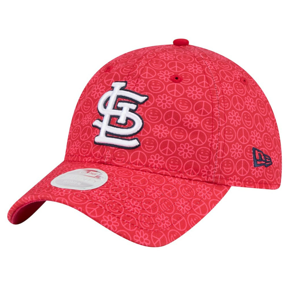 St. Louis Cardinals Women's Don't Worry 9TWENTY Adjustable Hat Red