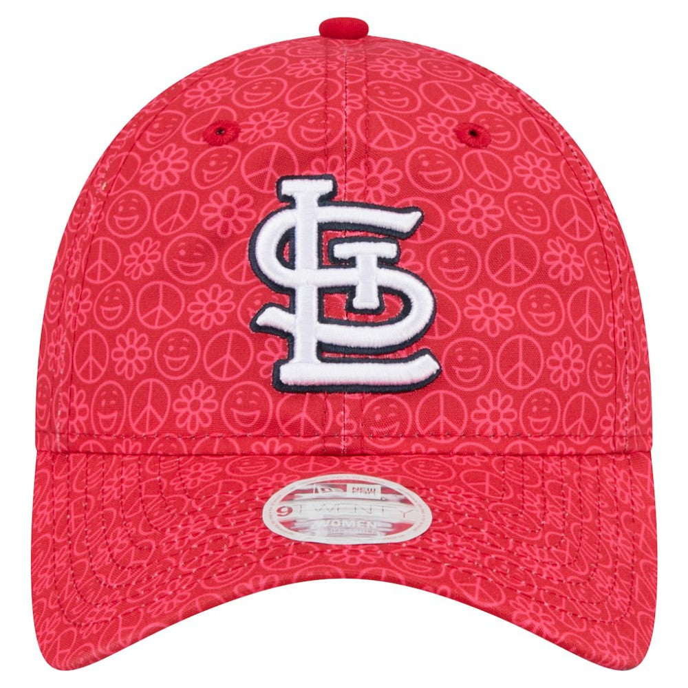 St. Louis Cardinals Women's Don't Worry 9TWENTY Adjustable Hat Red