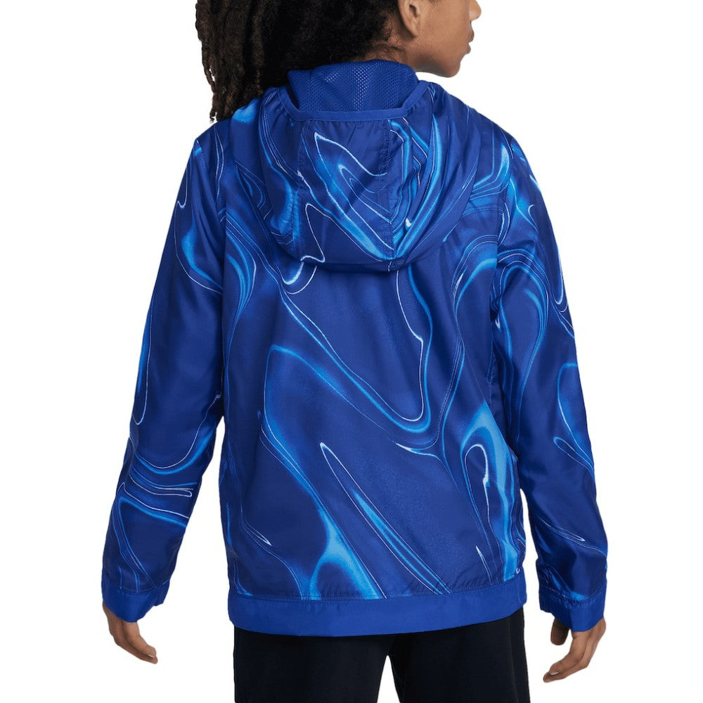 Chelsea Youth Amplify Anorak Half-Zip Hoodie Jacket - Blue cheap