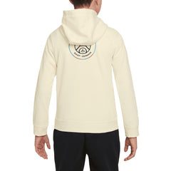 Paris Saint-Germain Youth Club Pullover Hoodie - Cream cheap