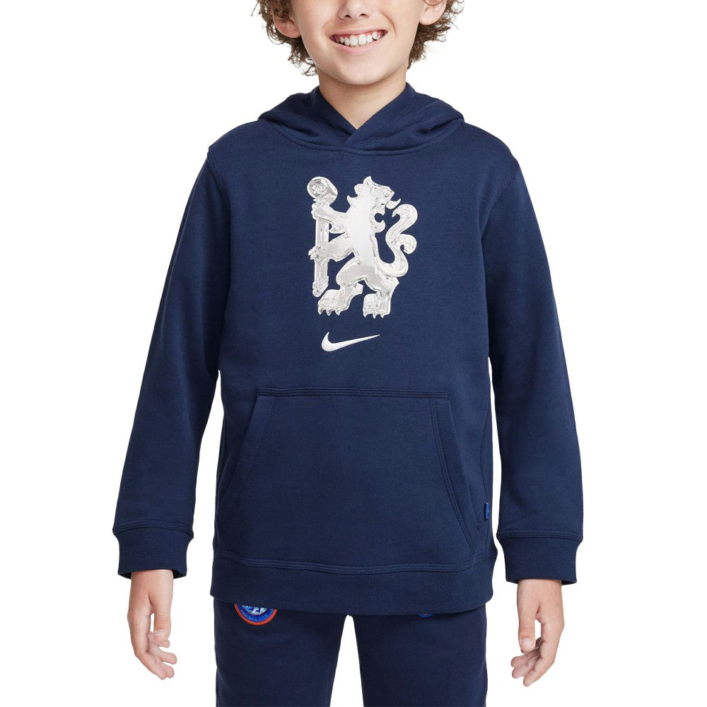 Chelsea Youth Club Pullover Hoodie - Navy for sale