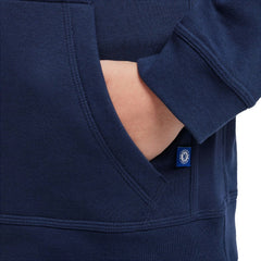 Chelsea Youth Club Pullover Hoodie - Navy for sale