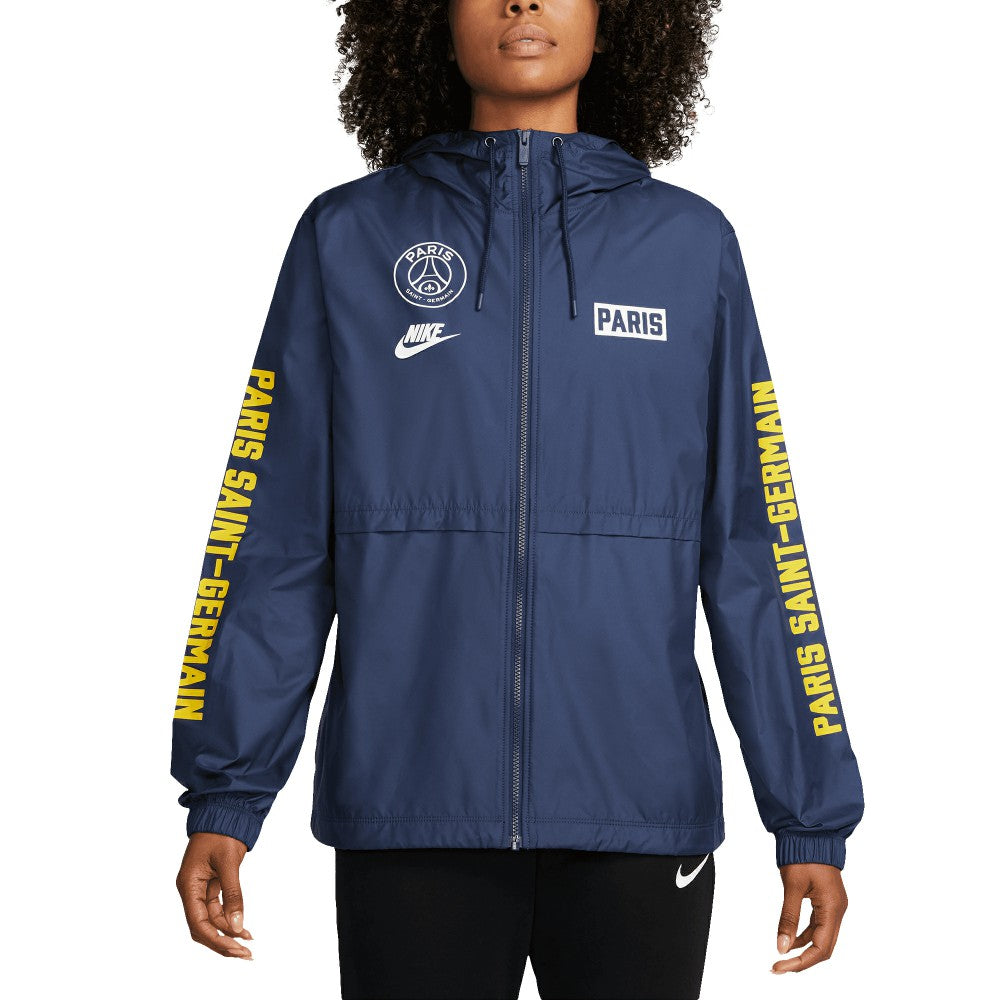 Paris Saint-Germain Women's Essential Woven Full-Zip Jacket - Navy online