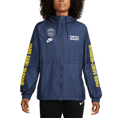 Paris Saint-Germain Women's Essential Woven Full-Zip Jacket - Navy online