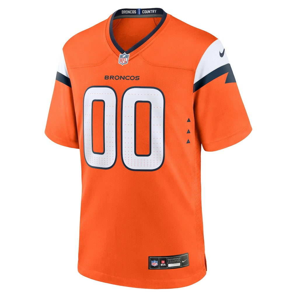 Denver Broncos Mile High Collection Custom Game Jersey - Orange outlet